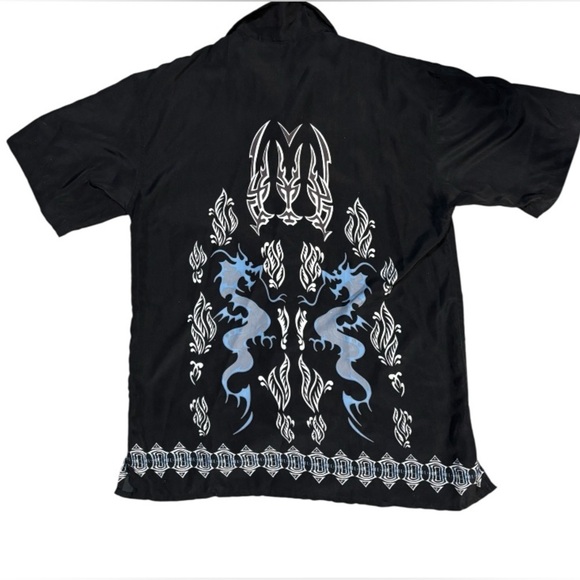 Men's Casual Shirt Size M Y2K Art to Wear. SKU 10 - Picture 2 of 6